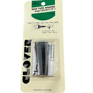 Clover Bias Tape Maker 12mm (1/2") Width New